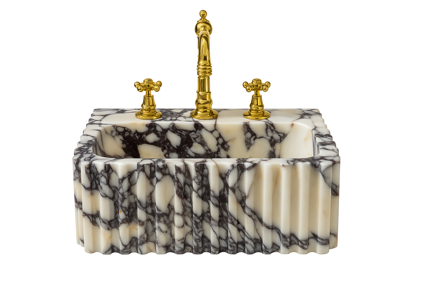 Lille vægmonteret vask, L45 x B30, model 9