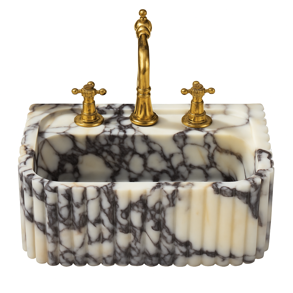 Lille vægmonteret vask, L45 x B30, model 9